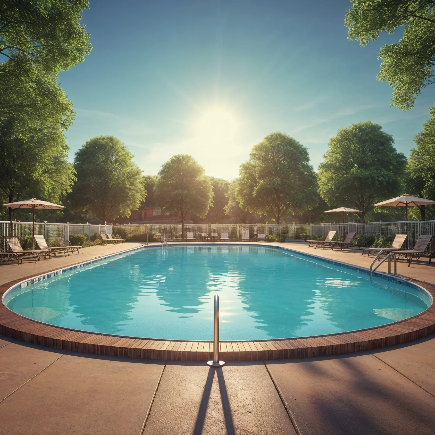 Piscinas comunitarias HOA y áreas de juegos acuáticos