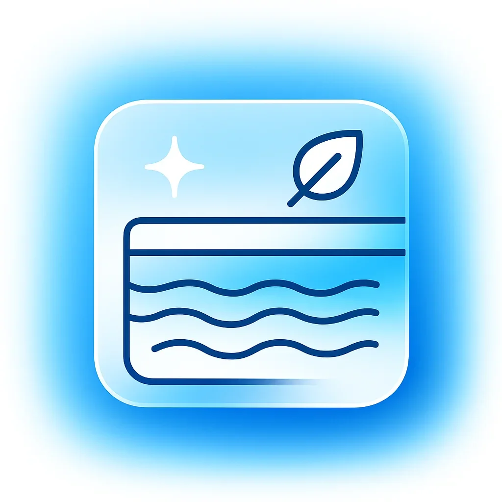 Pool interior surface evaluation